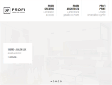 Tablet Screenshot of profi-creative.com